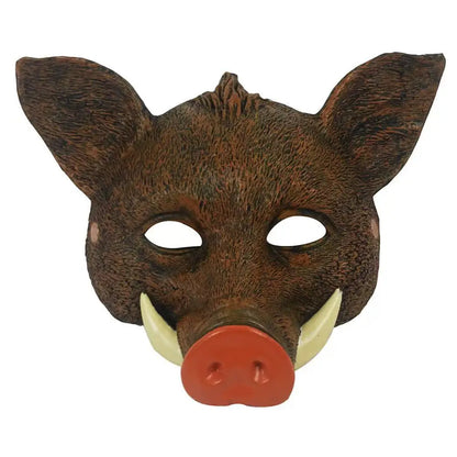 Pig Mask Comfortable Animal Wild Boar Mask for Men LARP Event Women Masquerade Carnival Costume Stage Easter Party Props