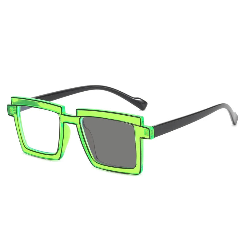 New Fashion Lady Reading Glasses Photochromic Blue Light Filter Prescription Hyperopia Eyeglasses Special Brand Design Frame