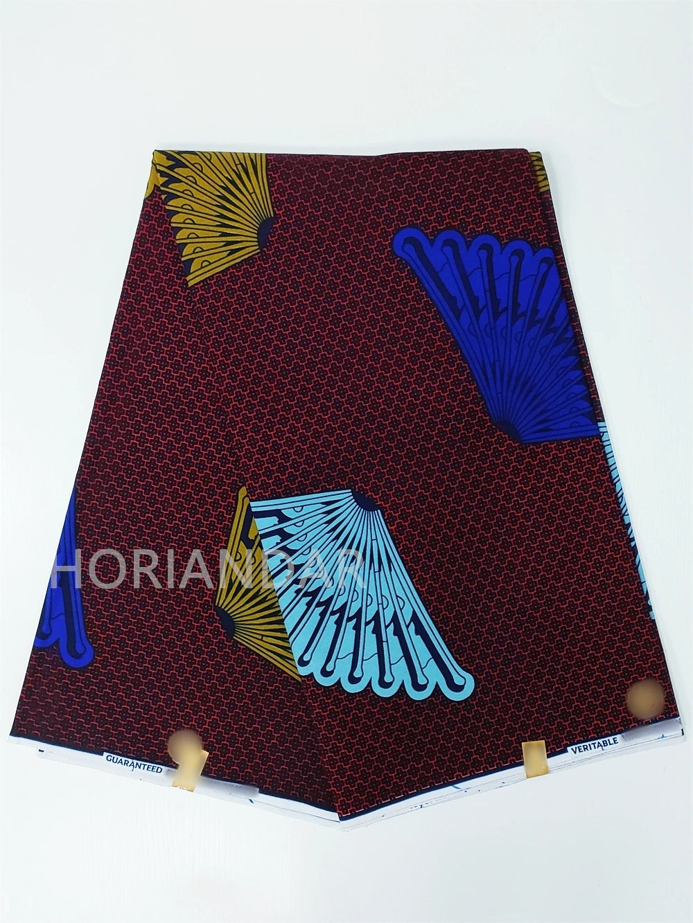 Veritable Guaranteed Dutch Hollandais Quality Prints Pagne African Fabric Dress Real Wax 100% Cotton 6 Yards