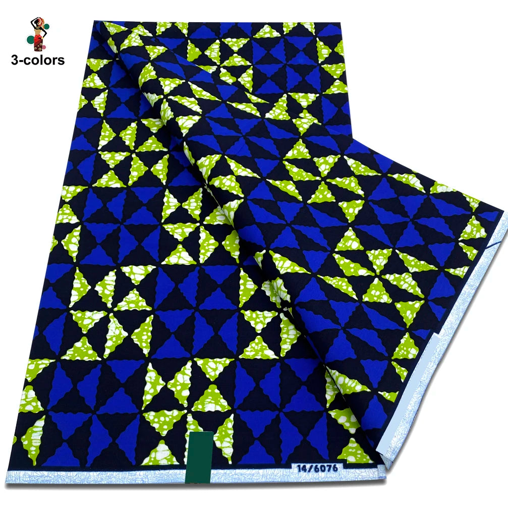 2025 Veritable Wax Guaranteed Real Wax Print Fabric dutch hollandais Pagne African Wax Fabric 6 yards