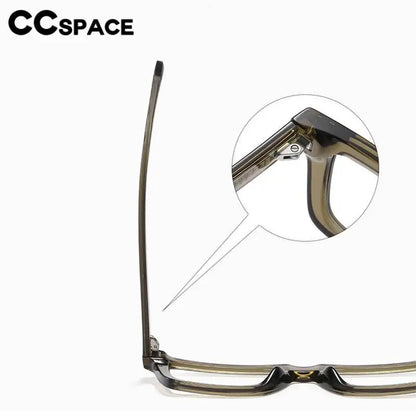 57176 Fashion Optical Spectacle Frames Men Popular Spring Hinge Glasses Frame Women Trend Square Transparent Eyeglass
