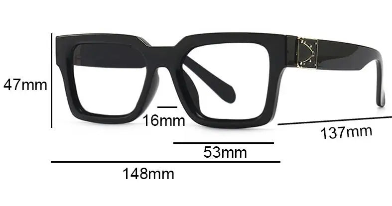 Luxury Designer Blue White Reading Glasses Women Men Computer Goggles Filter Blue Light Eyeglasses Magnifier Diopter +0.5 +6.0