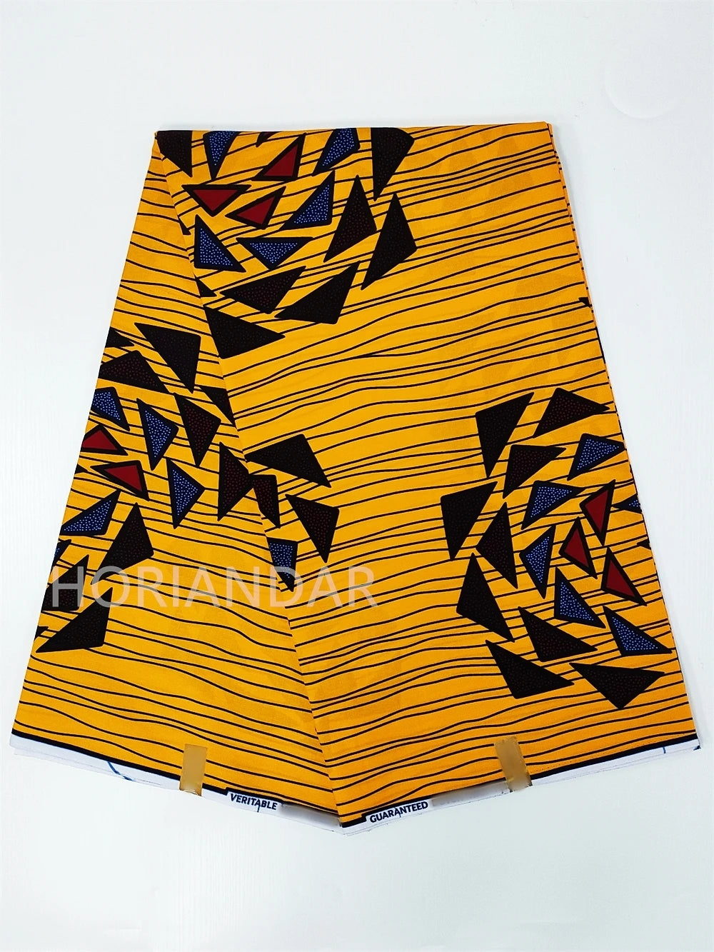 Veritable Guaranteed Dutch Hollandais Quality Prints Pagne African Fabric Dress Real Wax 100% Cotton 6 Yards