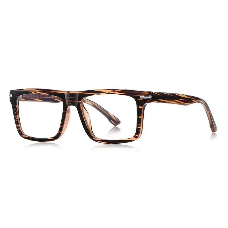 Ralferty TR90 Eyeglass Frames Men Square Business Prescription Glasses Anti-glare Blue Light Glasses Myopia Optic Frame 2025 New