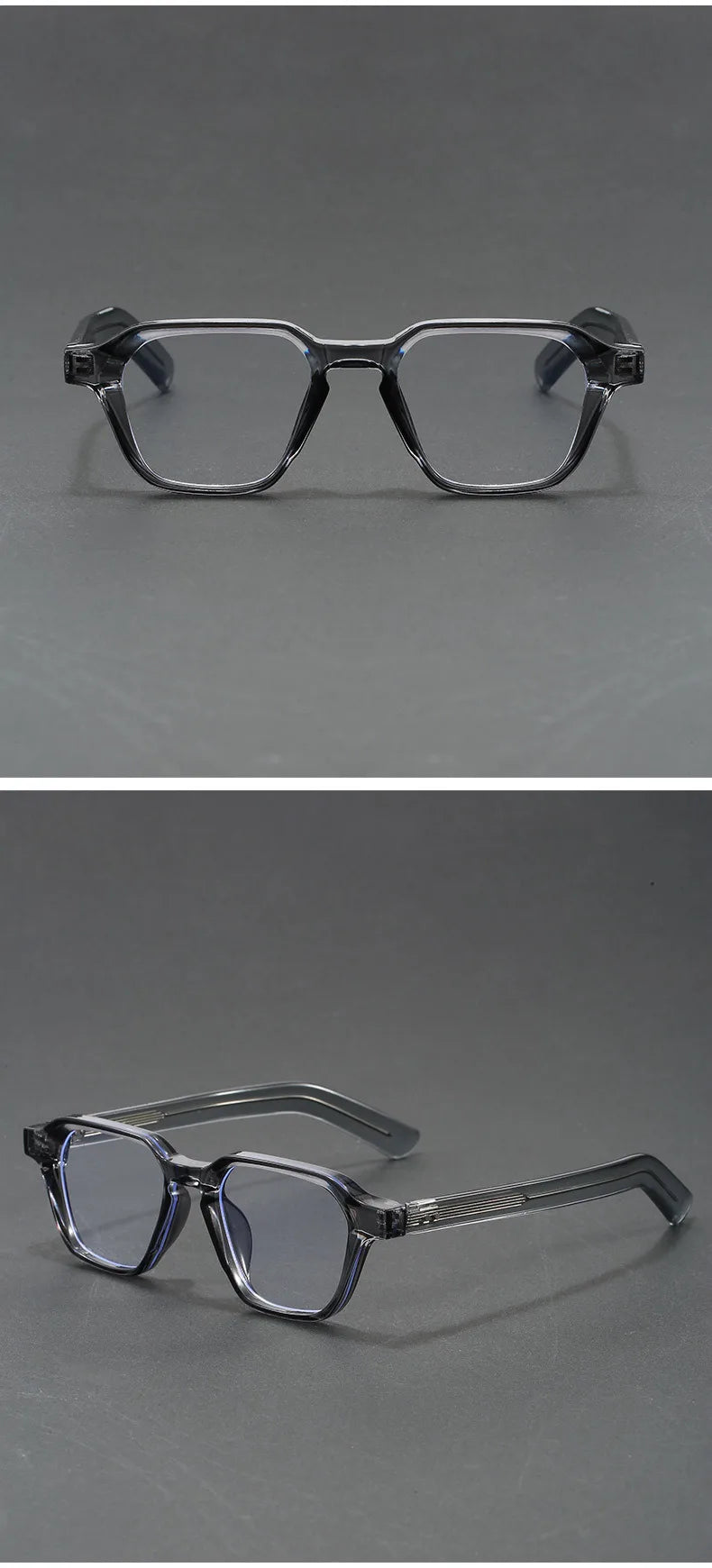 Men's Reading Glasses Blue Light Optical Lenses with Recipe Woman Vintage Tr90 Photochromic Lens Women's Eyeglasses with Frame