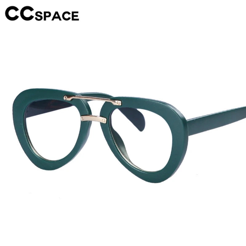 Fashion Pilot Reading Glasses Men Women Popular Resin Optical Presbyopic Spectacles Custom Diopter+50+100+200+300+400 #302454