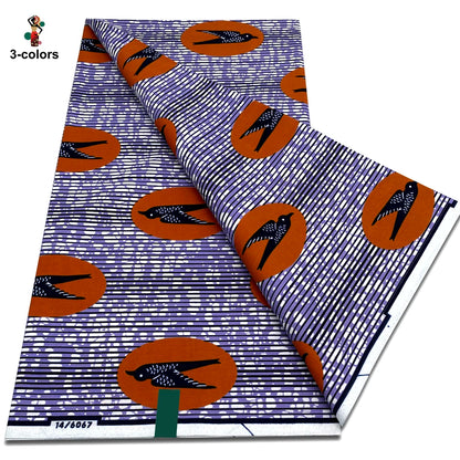 2025 Veritable Wax Guaranteed Real Wax Print Fabric dutch hollandais Pagne African Wax Fabric 6 yards