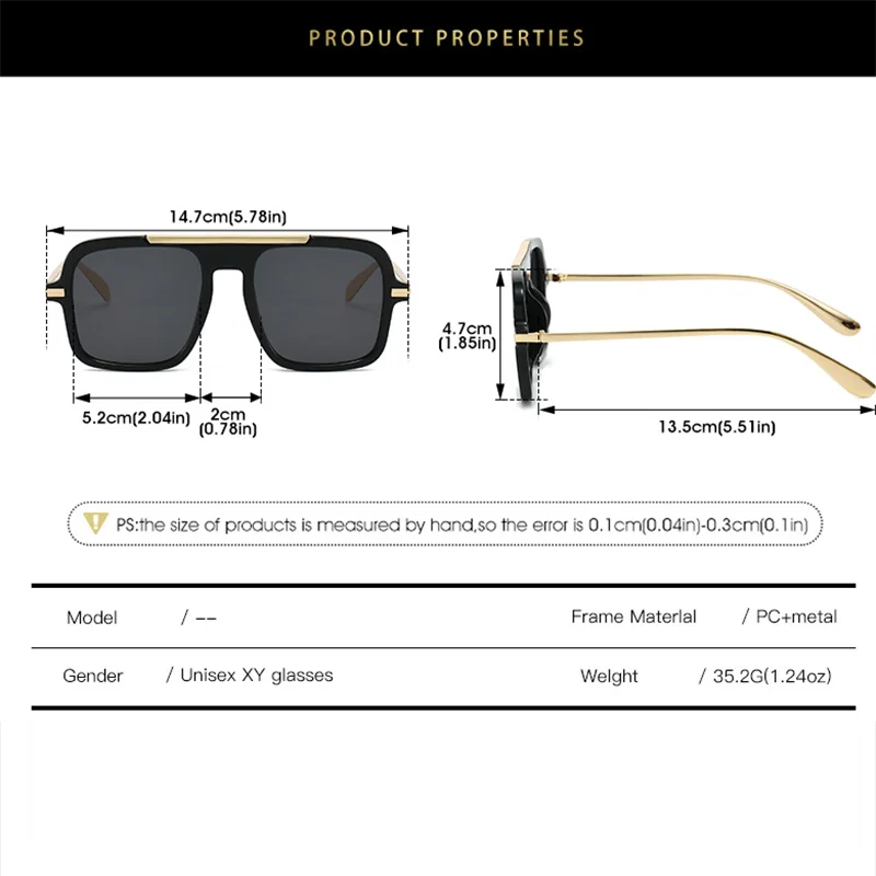 Large Square Anti Blue Light Reading Glasses Men Women Brand Design Finished Prescription Optical Glasses Customized Diopter