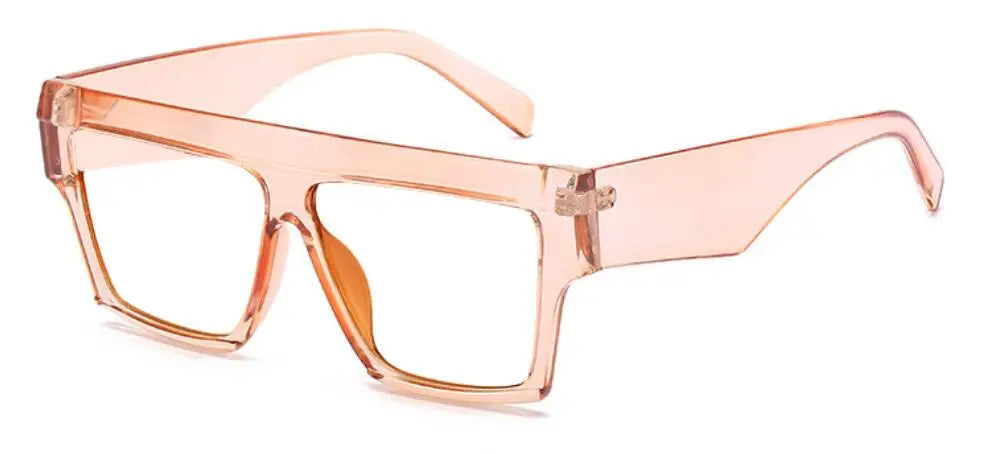 Square Reading Glasses Women Men Luxury Brand Magnifying Oversized Eyeglasses +1.5 +3 +6 Fashion Retro Blue Light Glasses