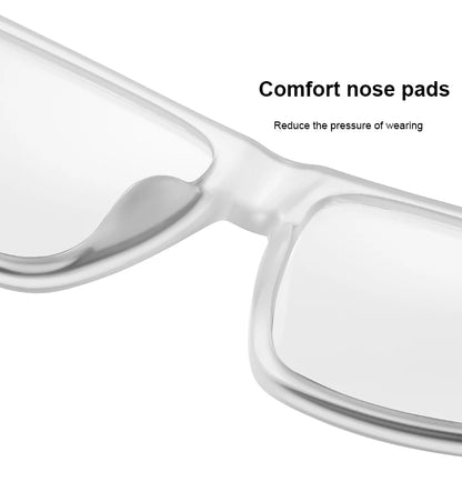 Men Optical Reading Glasses Prescription CR39 Lenses Myopia Eyewear Women Blue Light Blocking Computer TR90 Big Eyeglasses Frame