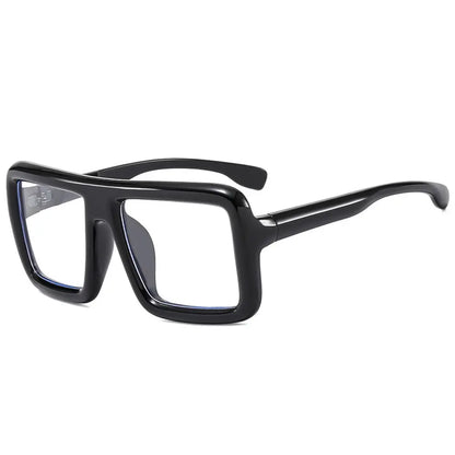 Big Oversized Square Sunglasses Punk UV400 Protection Thick Frame Sun Glasses Lady Shades for Women & Men