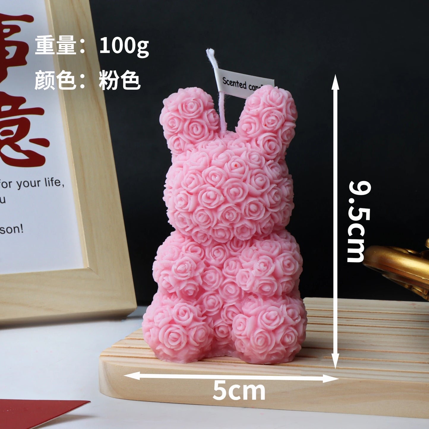 3D Cute Bear Rabbit Scented Candle DIY Dream Unicorn Candle Decoration Handmade Gifts Home Decoration Candle Gifts Wedding Decor