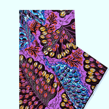 New Super Tissu Ankara Good Real Prints African Wax Fabric Soft Pagne Cotton Material Kente 6YARDS Stuff Blue Batik For Sew