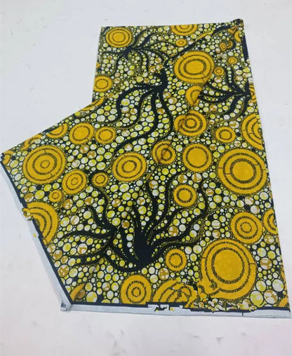 Ankara Wax Fabric 2024 High Quality African Wax Print Fabric 100% Cotton African Guaranteed Veritable Real Wax For Dresses