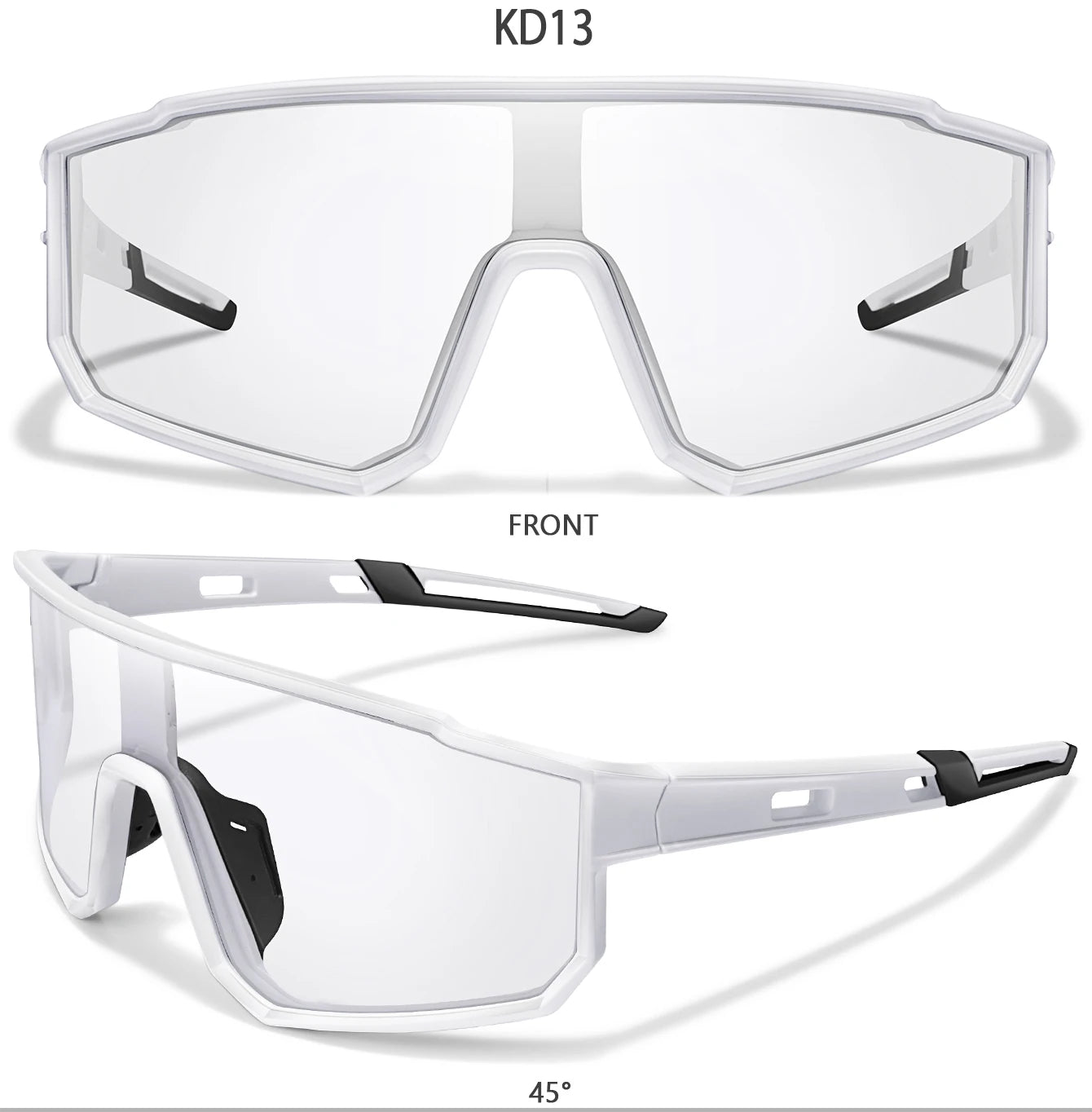 Photochromic Sunglasses New Style Brand Men Women Comfortable Windproof Cycling Glasses for Bicycle MTB Bike Running Fishing