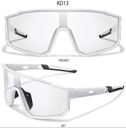 Photochromic Sunglasses New Style Brand Men Women Comfortable Windproof Cycling Glasses for Bicycle MTB Bike Running Fishing