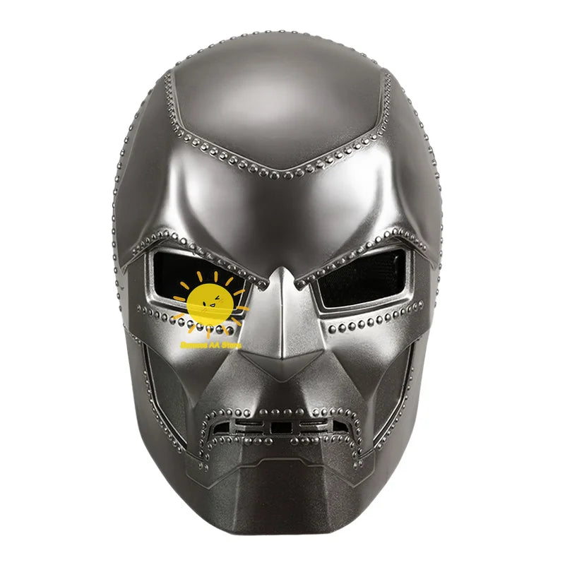 Beast Kingdom Victor Von Doom Cosplay Costume Doctor Doom Cosplay Tops Pants Cloak Belt Role Outfit Resin Mask Halloween Cos Men