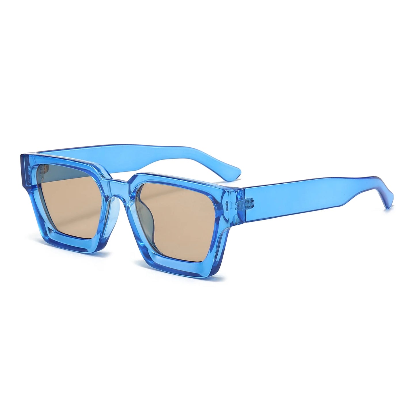 JNPCXI Fashion Square Women Luxury Sunglasses Retro Green Brand Designer Men Trending Sun Glasses Shades UV400