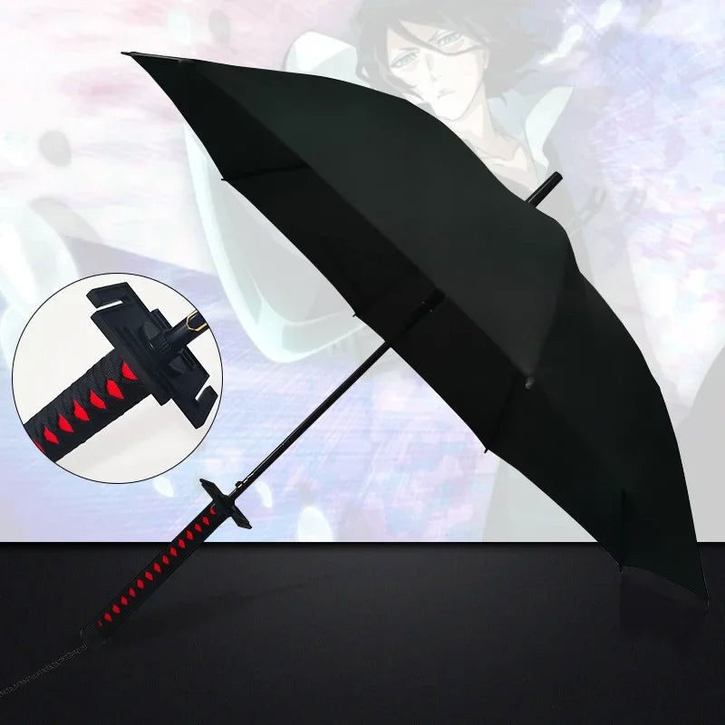 Demon Slayer Sword Umbrella One Piece Roronoa Zoro Katana Umbrella Real Full Size Japanese Anime Long Parasol Home Accessories