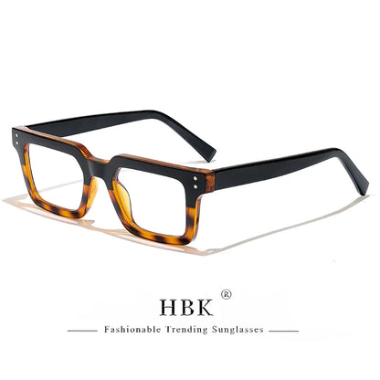 HBK Fashion Glasses Frames for Men TR90 Square Anti Blue Light Women's Daily Simple Business Glasses Optical Eyeglasses Frame