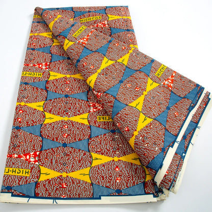African New Wax Fabric Nigeria Ankara Wax Fabrics Newest Design Block Prints Batik Dutch For Dresses Sewing Cloth Materials