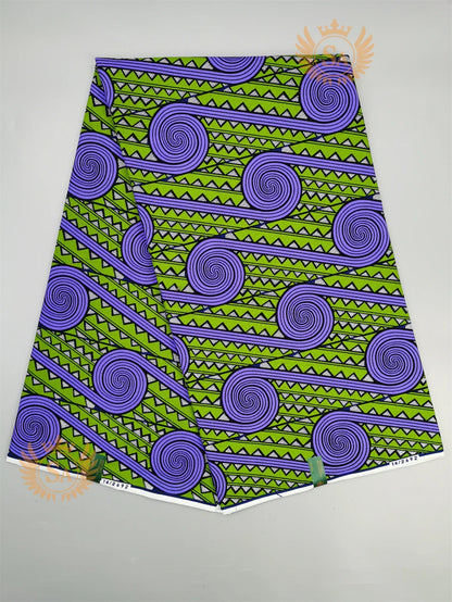 New 100% Cotton Original Real Wax Ankara Fabric 2021 African Print Fabric For Wedding Dress Tissue African Fabric Wax Fabric