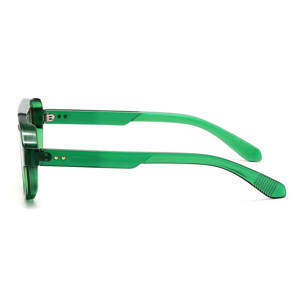 Blue Light Resistant Presbyopia Glasses for Men and Women Elegant Green Square Eyeglasses Frames Comfortable Reading Glasses