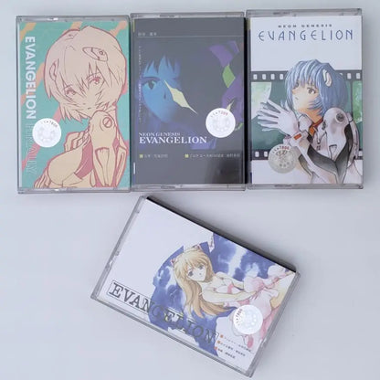 EVA Anime NEON GENESIS EVANGELION Asuka Langley Soryu Music Tape Utada One Last Kiss Cosplay Soundtracks Box Walkman Cassettes