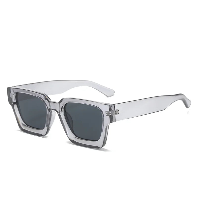 JNPCXI Fashion Square Women Luxury Sunglasses Retro Green Brand Designer Men Trending Sun Glasses Shades UV400
