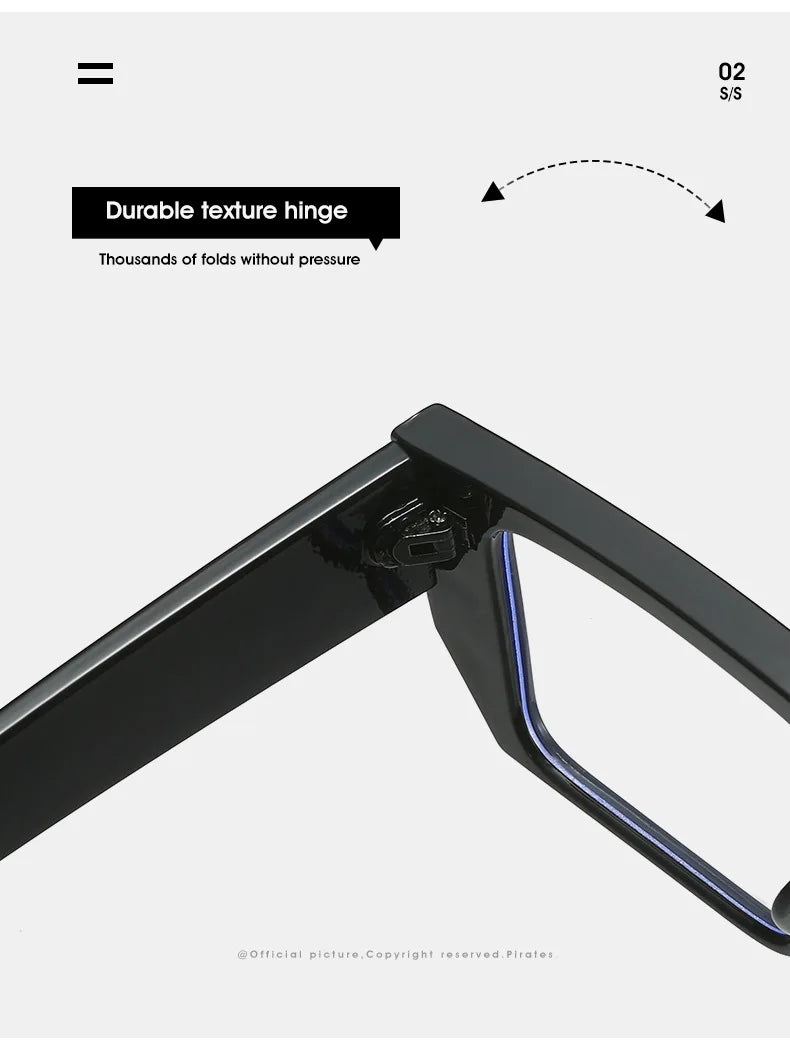 Fashion Ultralight Anti Blue Blocking Glasses Retro Women Grey Square Small Frame Prescription Eyewear Computer Reading Glasses
