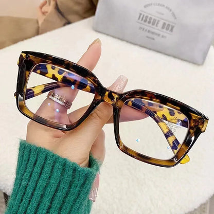 Transparent Square Computer Glasses Frame Women Men Anti Blue Light Rectangle Eyewear Blocking Optical Spectacle Eyeglasses