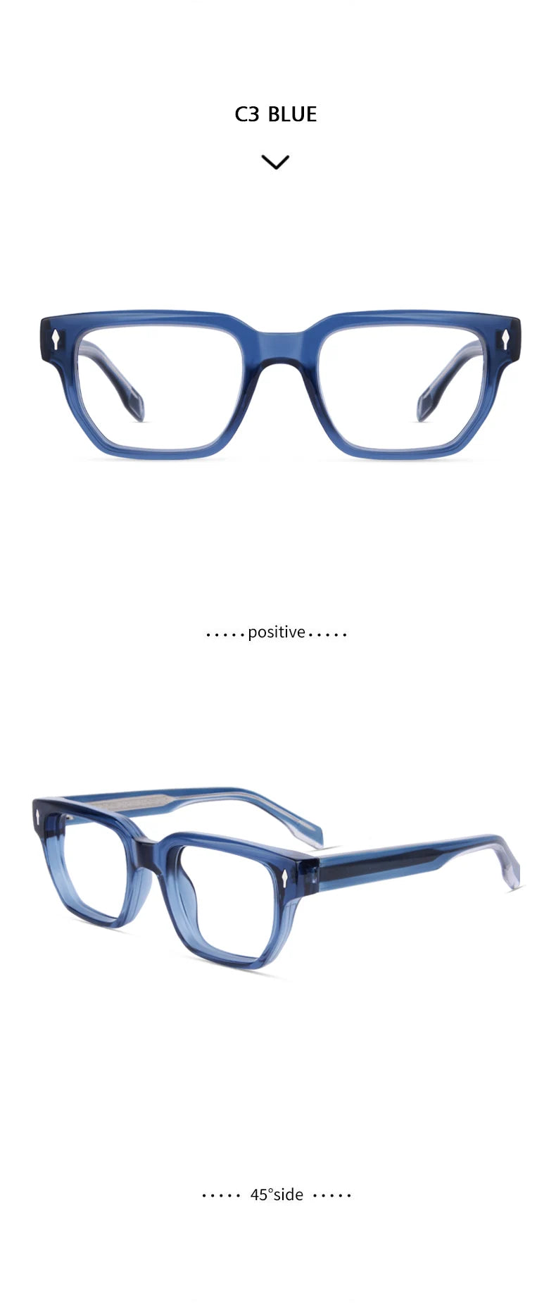 O-Q CLUB Glasses Myopia Eyeglasses Photochromic Glasses Man Prescription Blue Light Lenses to Read Women Lens Reading Glass Men