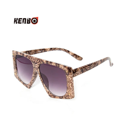 Kenbo Fashion Leopard Sunglasses Punk Designer Luxury Man/Women Sun Glasses Irregular Oversized Classic Vintage UV400 Eyewear