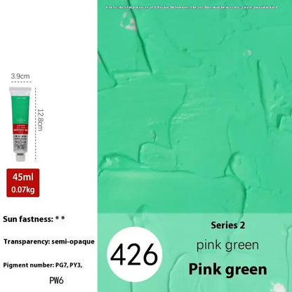 Winsor & Newton 45ML Oil Paint,Colorful Professionals Artist Drawing Tools for Canvas Wood,Crafts,Paper Art Stationery Supplies