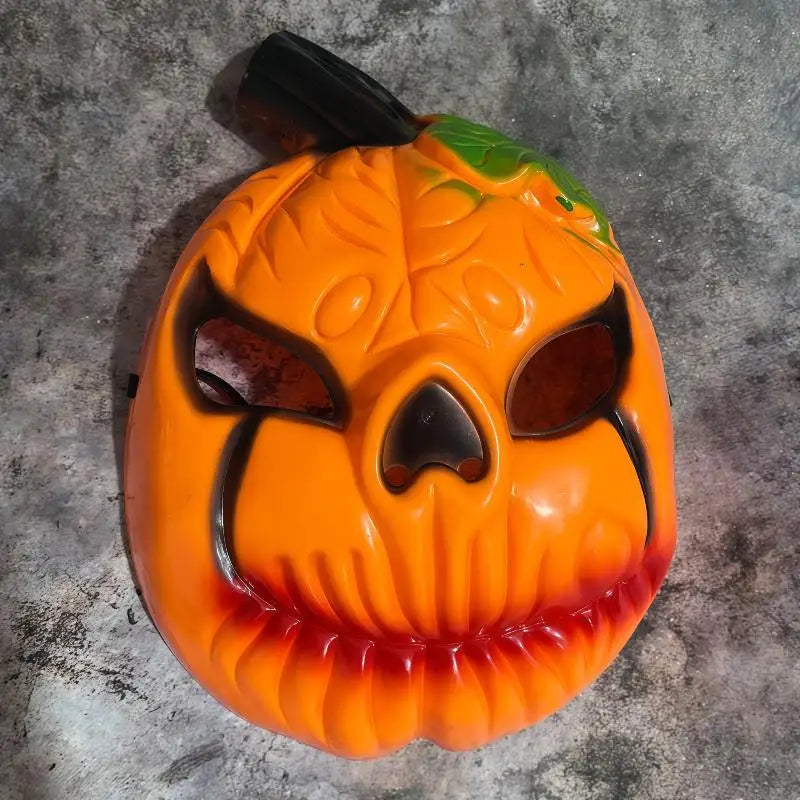 2025 Funny Cosplay Roleplay Mask Halloween Horror Devil Mask Pumpkin Mask Demon Terror Carnival Party Costume Props