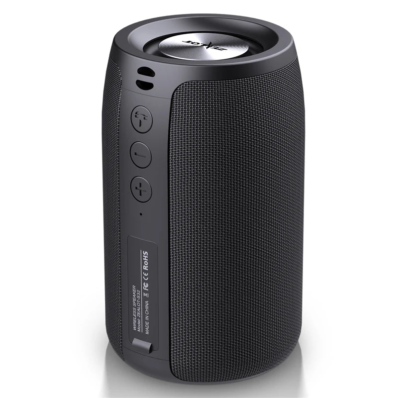 ZEALOT-S32 Portable Bluetooth Speaker Subwoofer - Waterproof Stereo Outdoor Boom Box with TF Card & AUX Support