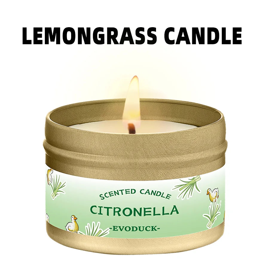 Citronella Candle Outdoor, Fresh Lemongrass Scented Candle for Backyard Patio Garden BBQ Picnic Camping Summer Party Home Decor