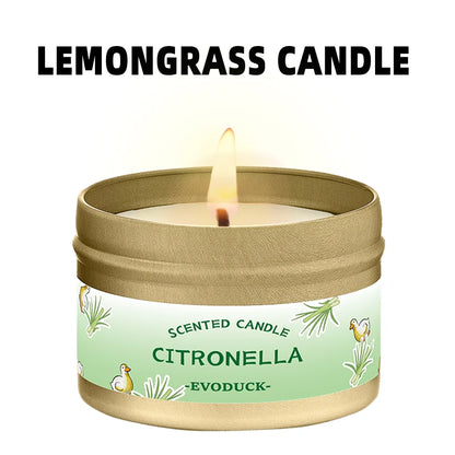 Citronella Candle Outdoor, Fresh Lemongrass Scented Candle for Backyard Patio Garden BBQ Picnic Camping Summer Party Home Decor
