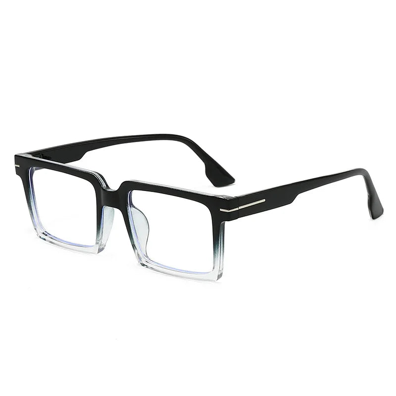 Square Women Reading Eyeglass Fashion Progressive Glasses Man's Myopia Eyewear Customized Prescription Lenses