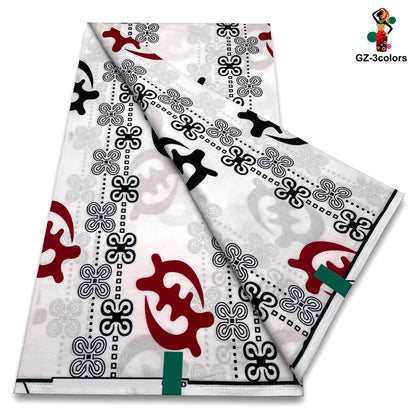 New Arrival High Quality Original 100% Cotton Wax Print Guaranteed Veritable Ankara African Real Wax Fabric Soft Pagne for Dress
