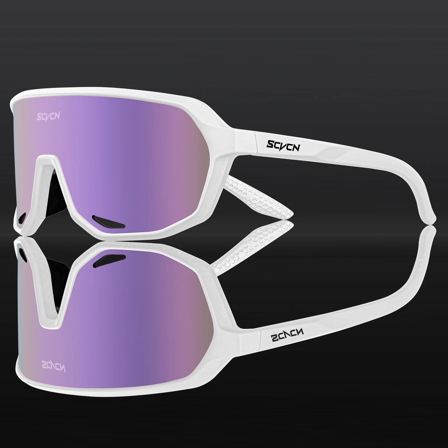 SCVCN Fashion Sports Running Glasses Outdoor Bicycle Drive Hiking Sunglasses Men MTB Cycling Sunglasses Women Road Bike Glasses