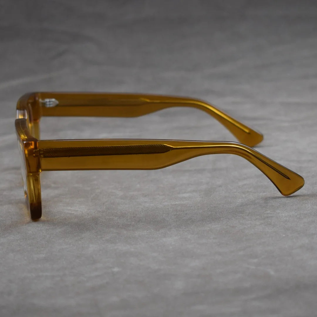 Luxury Thicken Acetate Reading Glasses Men Women Anti Blue Light Prescription Glasses Myopia Hyperopia Oversized Square Eyewear