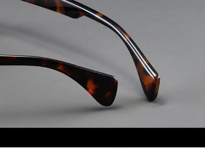 Korean Style Trendy Retro Square Irregular Glasses Frame Versatile Anti-Blue Light Glasses for Men and Women