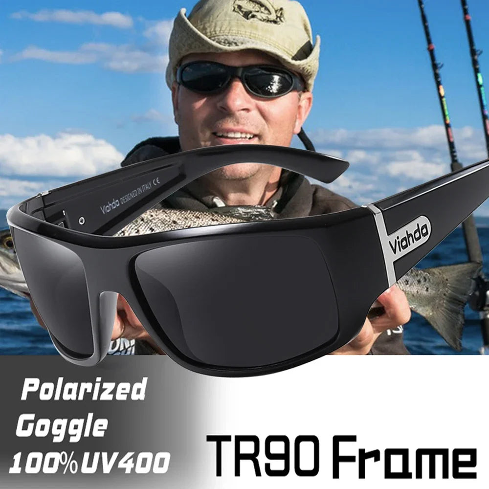 VIAHDA NEW Polarized Sunglasses  Outdoor Sport Classic Driving Fishing UV400 Men Without Box Women   Sun Glasses