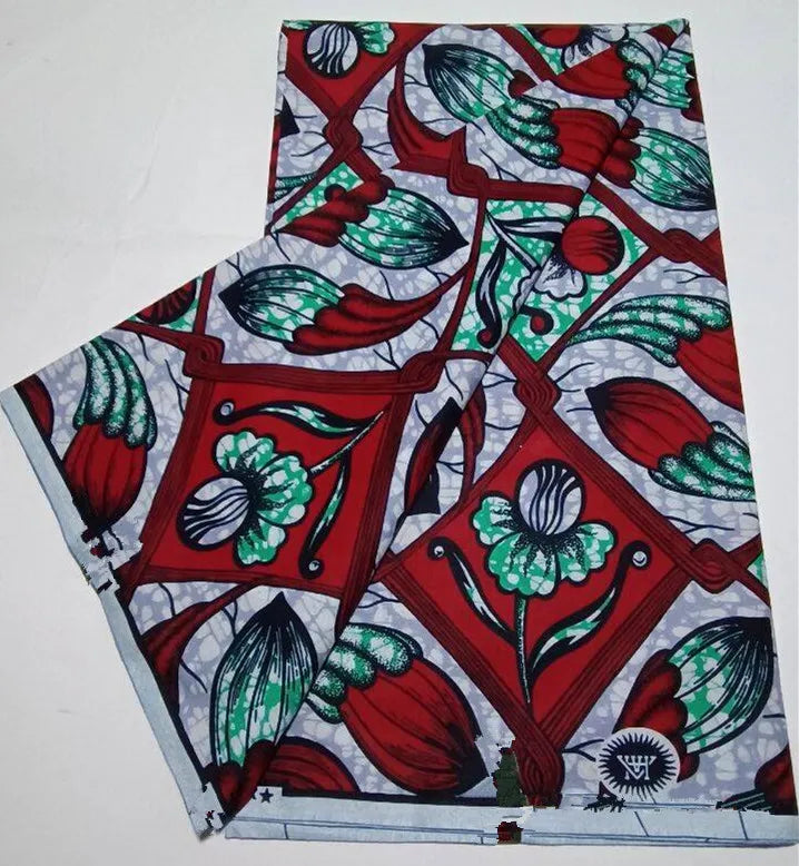 2023 Guaranteed Veritable Super Hollandais African Wax Fabric 100%Cotton 6 yards Original Ankara Block Print Pattern Africa