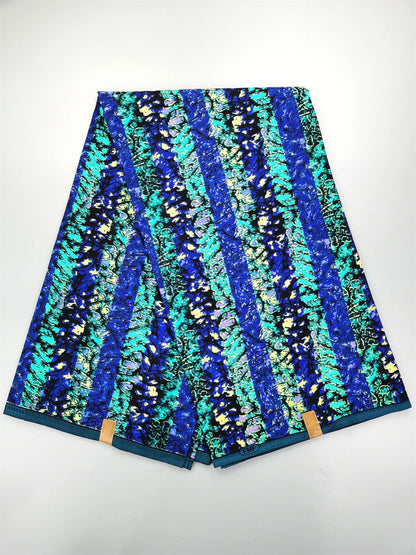 Ankara Fabric African Real Wax Print Fabric 100% Cotton High Quality 6 Yards African Fabric for Party Dress Nigeria