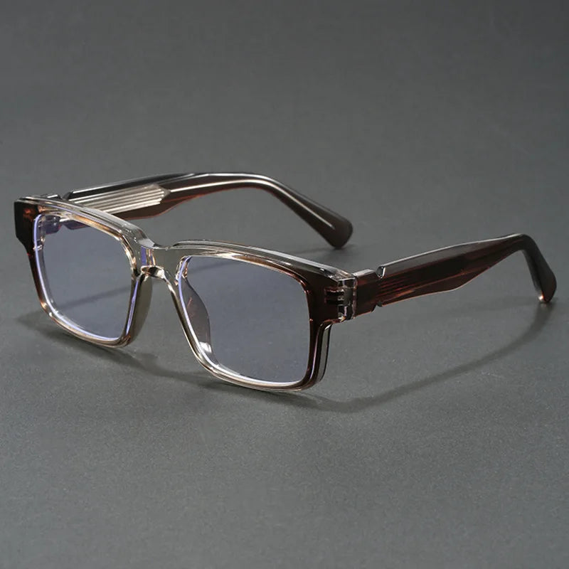 Retro Rectangle Sunglasses for Men Women UV400 Protection Classic Trendy Driving Sun Glasses Outdoor High Quality Travel Glasses