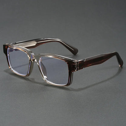 Retro Rectangle Sunglasses for Men Women UV400 Protection Classic Trendy Driving Sun Glasses Outdoor High Quality Travel Glasses