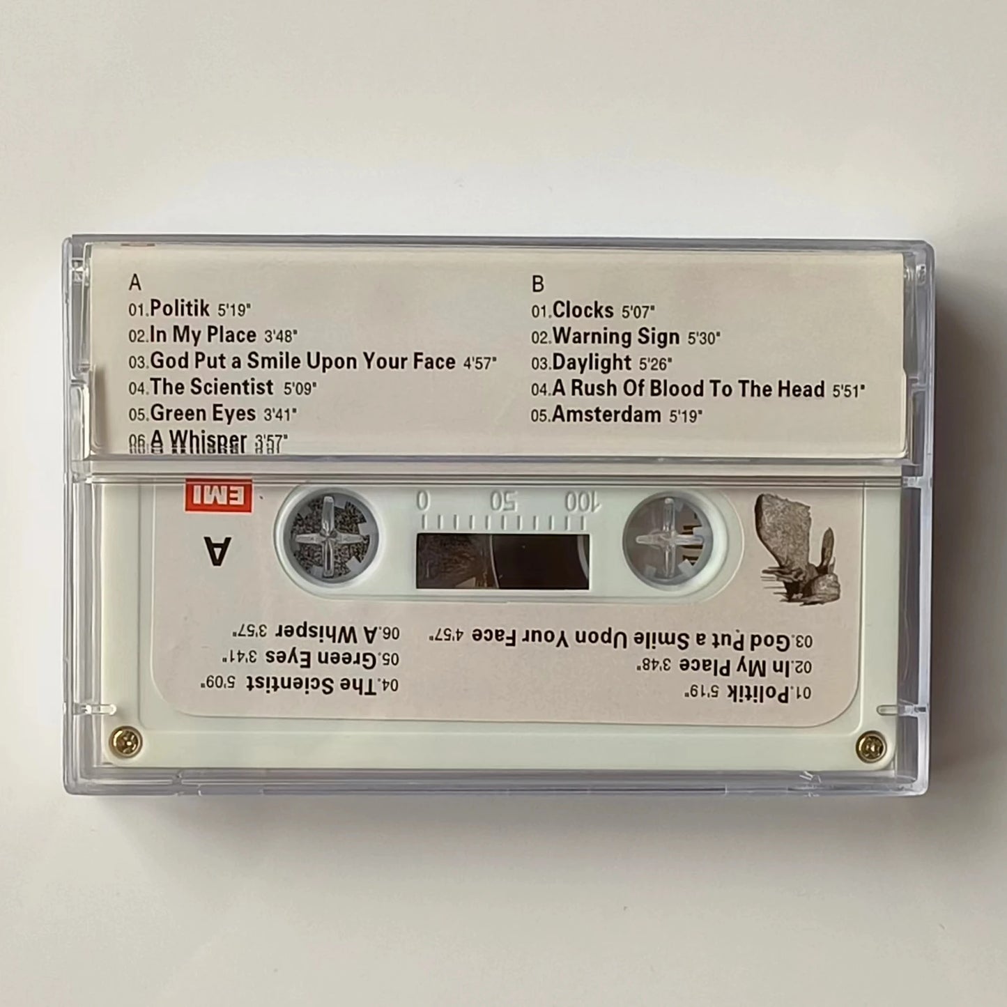 Classic Coldplay Music Tape A Rush of Blood to the Head Album Parachutes Cassettes Cosplay Recorder Soundtracks Box Party Music