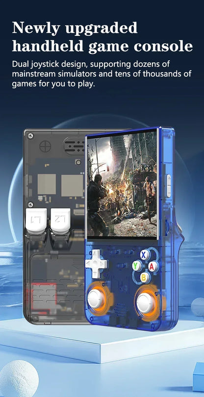 2026 Linux System R36 ULTRA Open Source Video Game Console 4 0inch IPS Handheld Game 64G 20000 Plus Games Retro Pocket Player